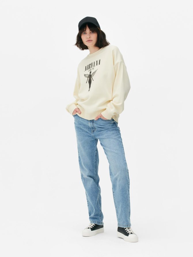 Nirvana Relaxed Fit Sweatshirt