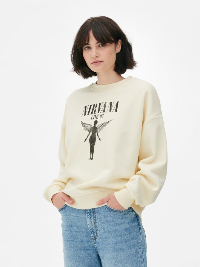 Nirvana Relaxed Fit Sweatshirt - Image 2