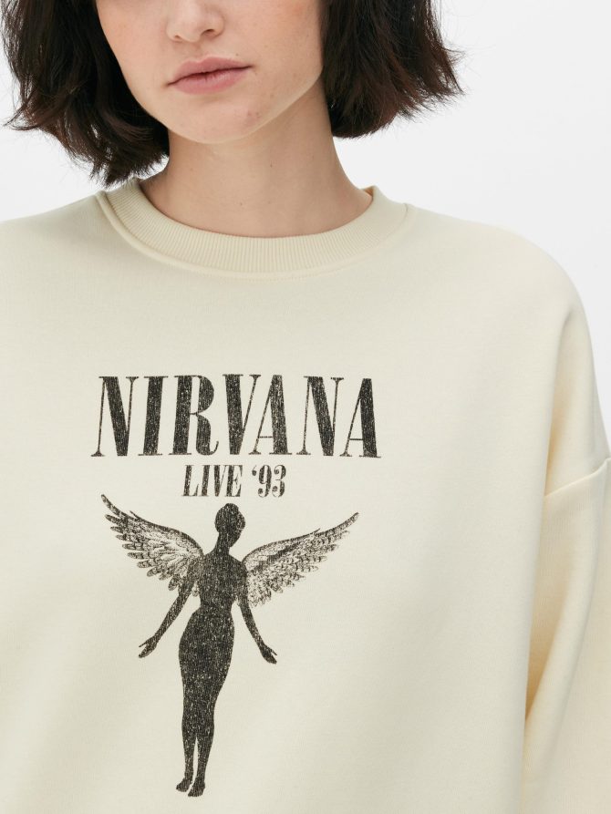 Nirvana Relaxed Fit Sweatshirt - Image 3