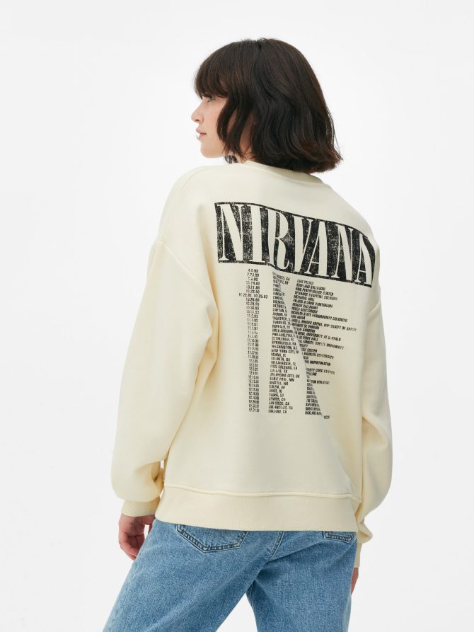 Nirvana Relaxed Fit Sweatshirt - Image 4