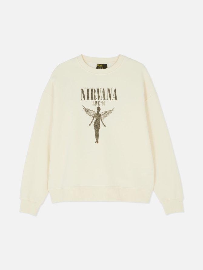 Nirvana Relaxed Fit Sweatshirt - Image 5