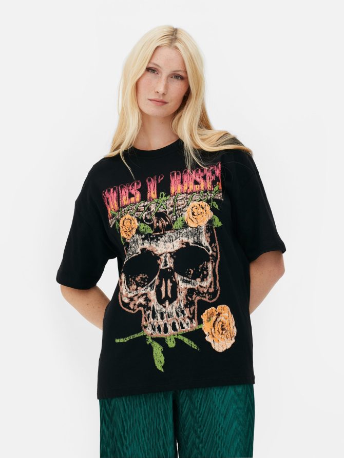 Guns N' Roses Relaxed Fit T-Shirt - Image 2