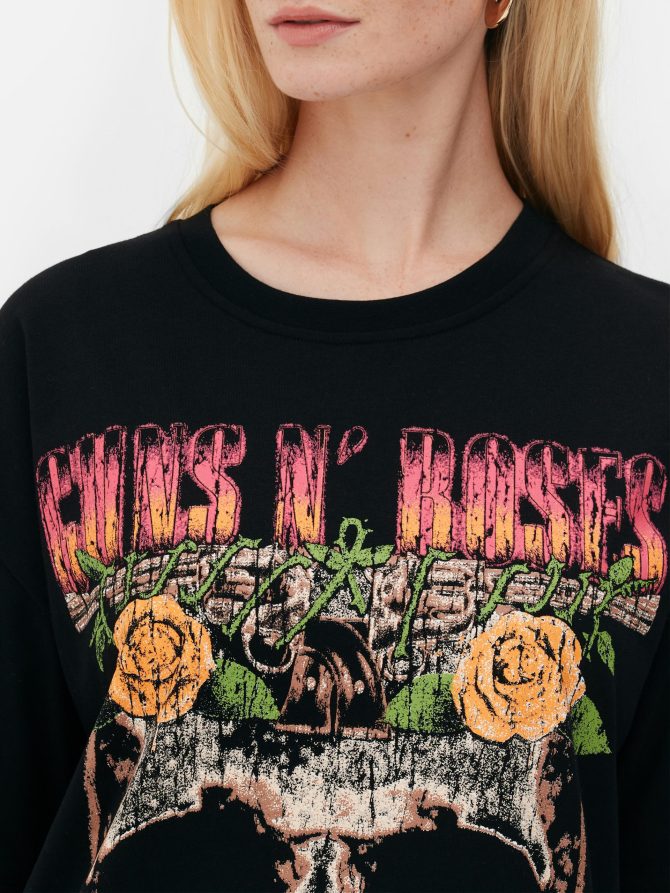 Guns N' Roses Relaxed Fit T-Shirt - Image 3