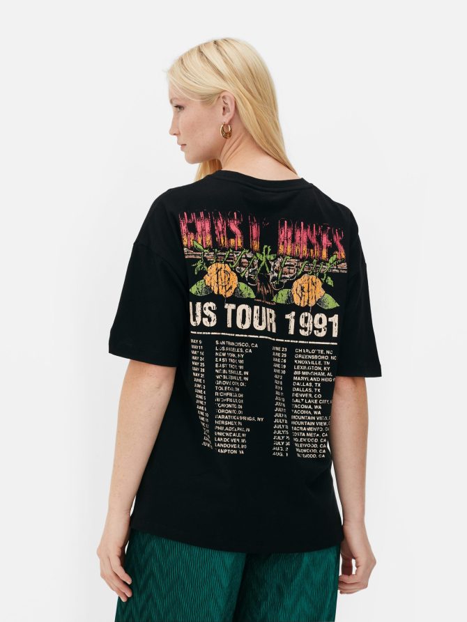 Guns N' Roses Relaxed Fit T-Shirt - Image 4