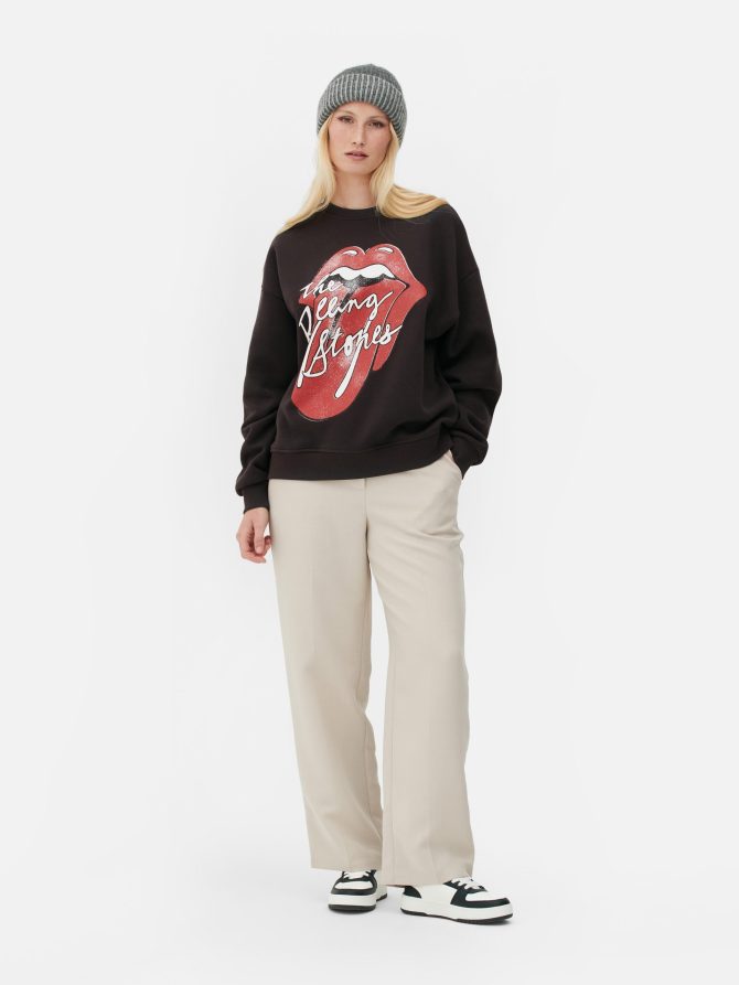 The Rolling Stones Oversized Sweatshirt
