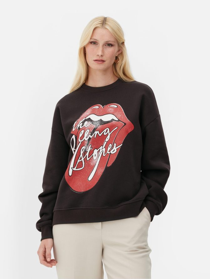 The Rolling Stones Oversized Sweatshirt - Image 2