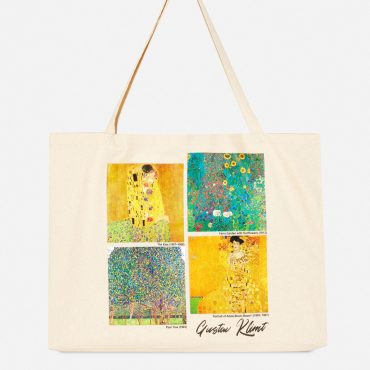 Gustav Klimt XL Canvas Bag