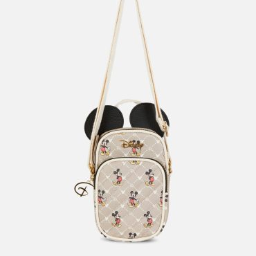 Disney's Mickey Mouse Quilted Crossbody Phone Pouch