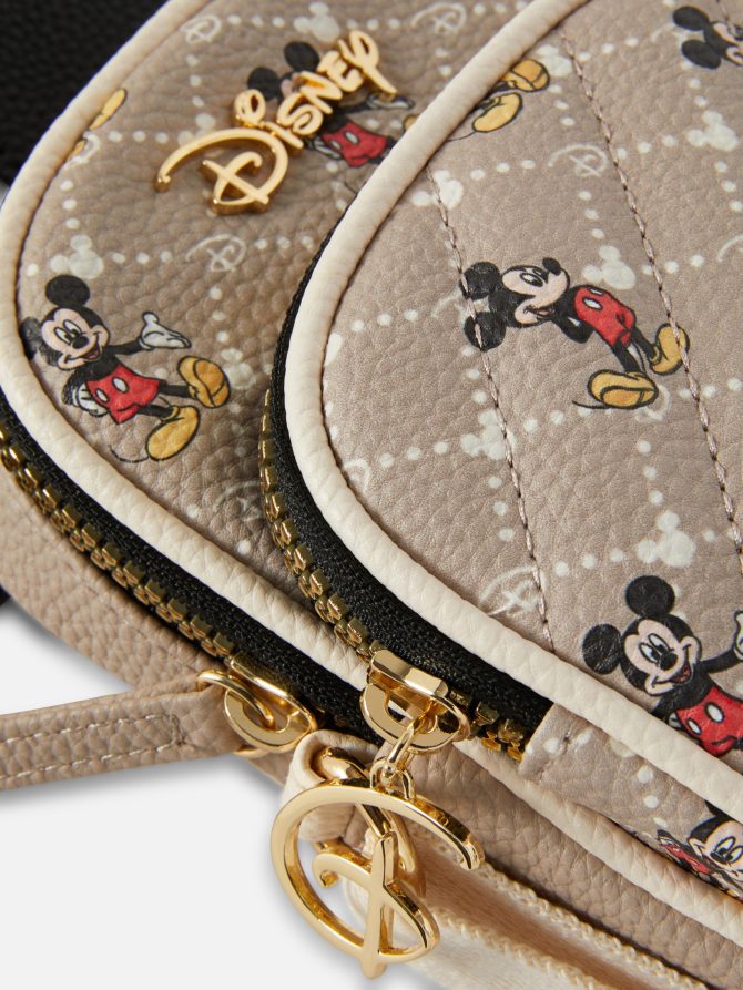 Disney's Mickey Mouse Quilted Crossbody Phone Pouch - Image 3