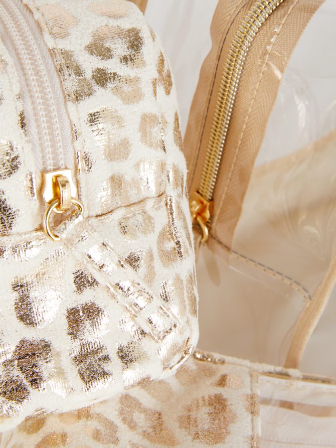 Leopard Print 3-in-1 Makeup Bag - Image 3