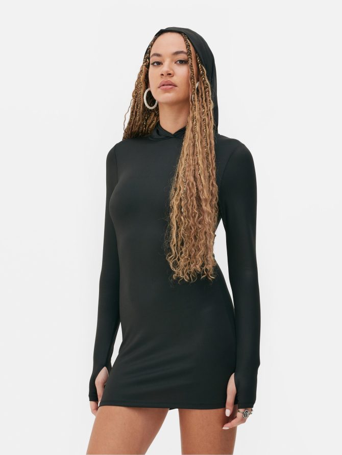 Rita Ora Hooded Mini Dress - Image 2