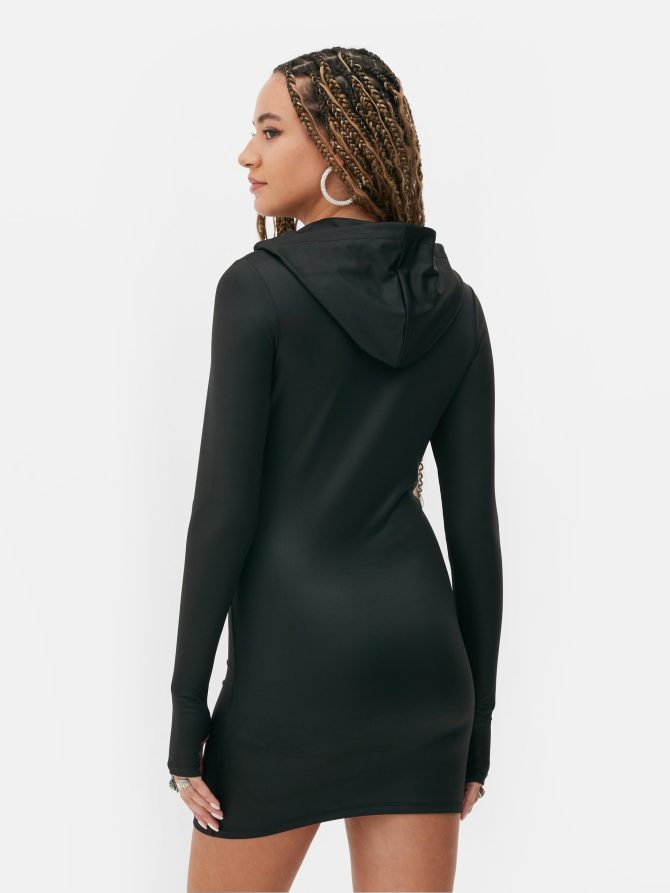 Rita Ora Hooded Mini Dress - Image 4