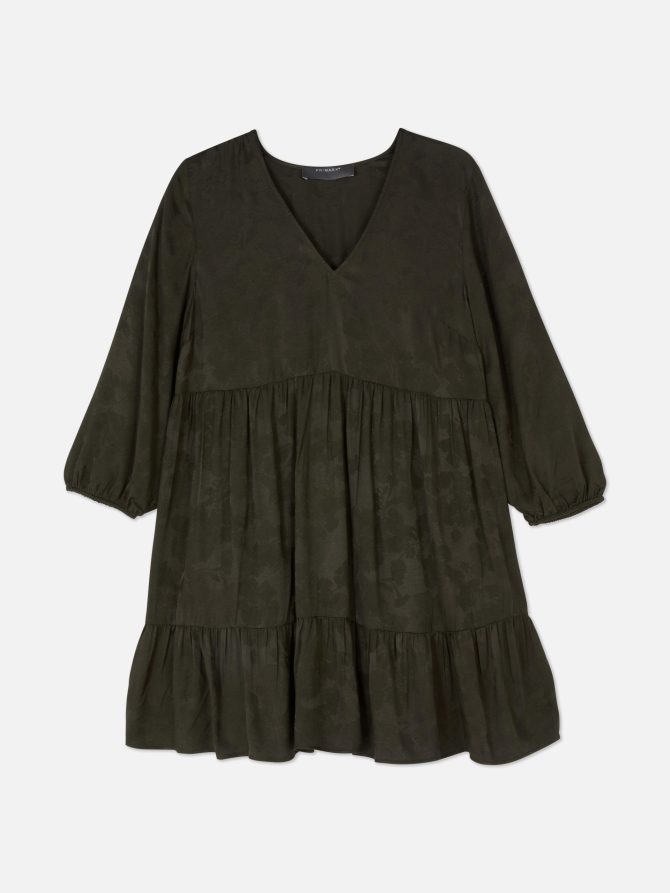 Smocking Mini Dress - Image 5