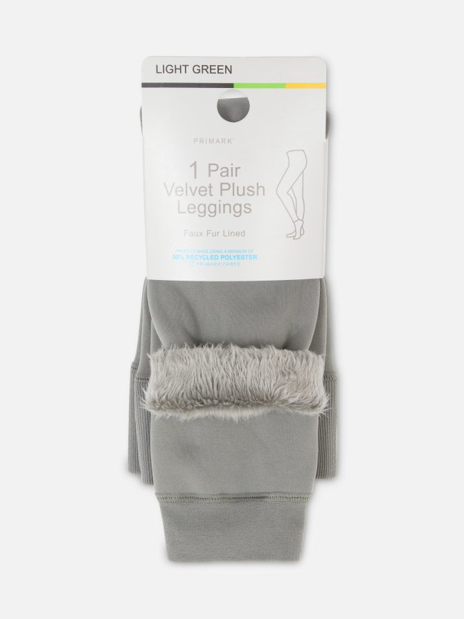 Plush Lined Leggings - Image 3