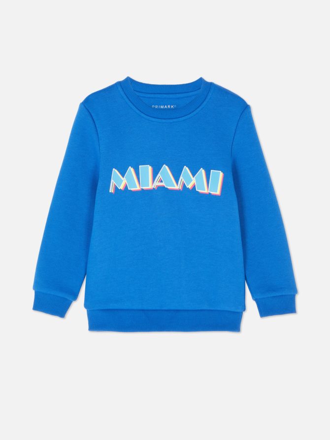 Miami Print Sweatshirt