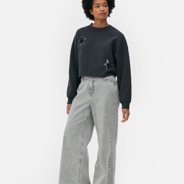 Sequin Star Sweater
