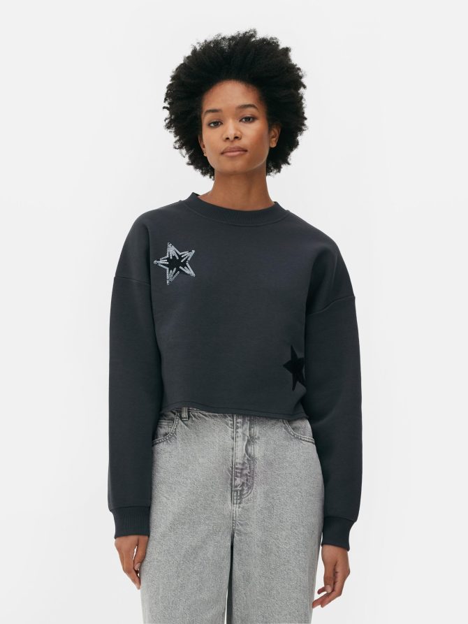 Sequin Star Sweater - Image 2