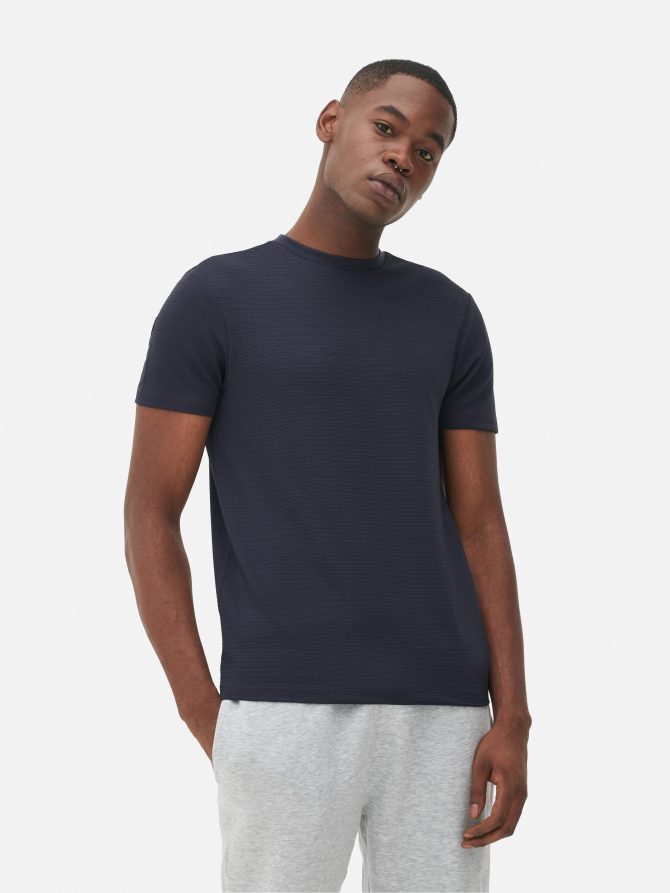 Horizontal Ribbed T-Shirt - Image 2