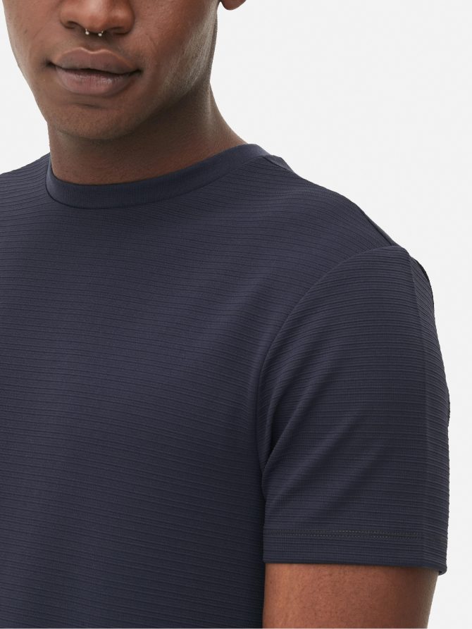 Horizontal Ribbed T-Shirt - Image 3