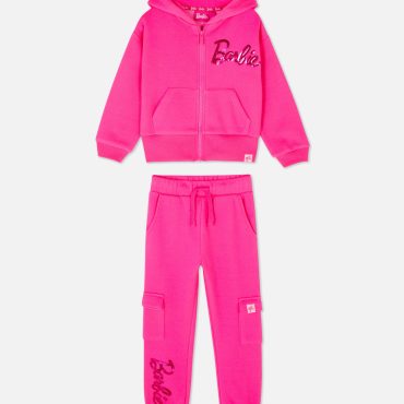 Kids' Barbie Hoodie and Joggers Set