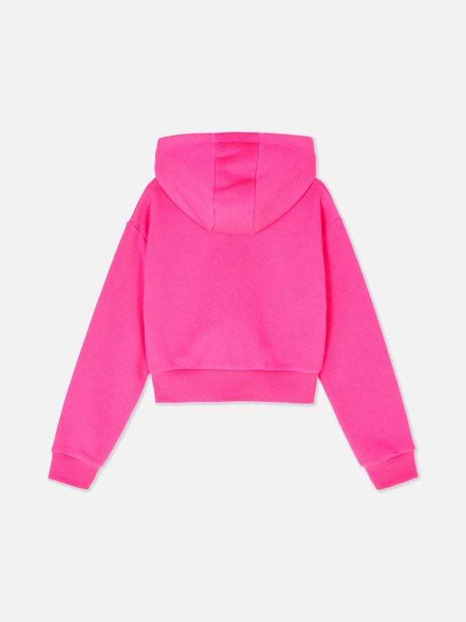 Kids' Barbie Sequin Zip Hoodie - Image 2