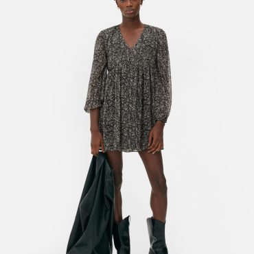 Chiffon Mini Dress