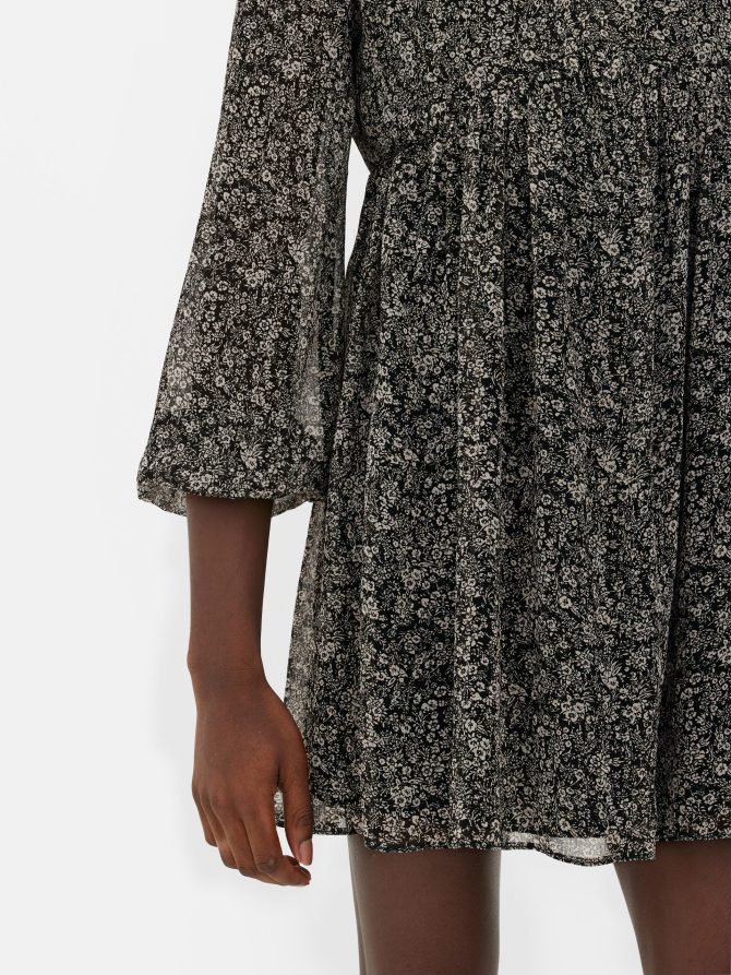 Chiffon Mini Dress - Image 3