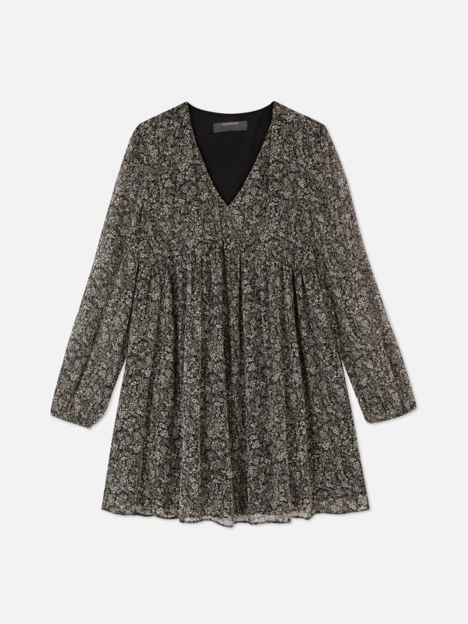 Chiffon Mini Dress - Image 5