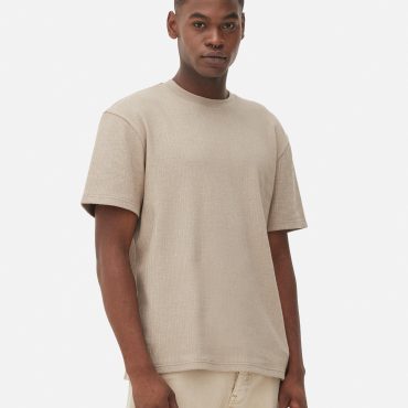 Textured Short Sleeve T-Shirt