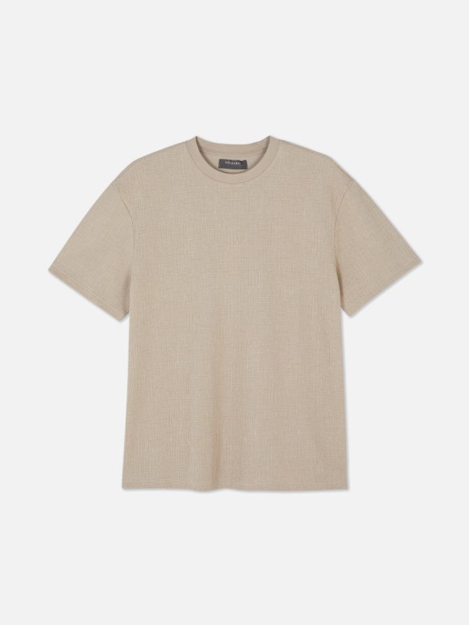 Textured Short Sleeve T-Shirt - Image 2