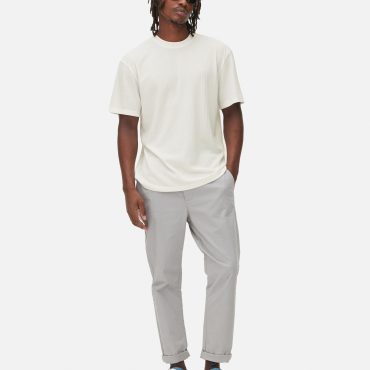 Ribbed Relaxed Fit T-Shirt