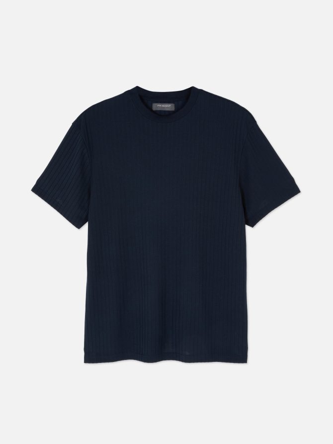 Ribbed Relaxed Fit T-Shirt - Image 5
