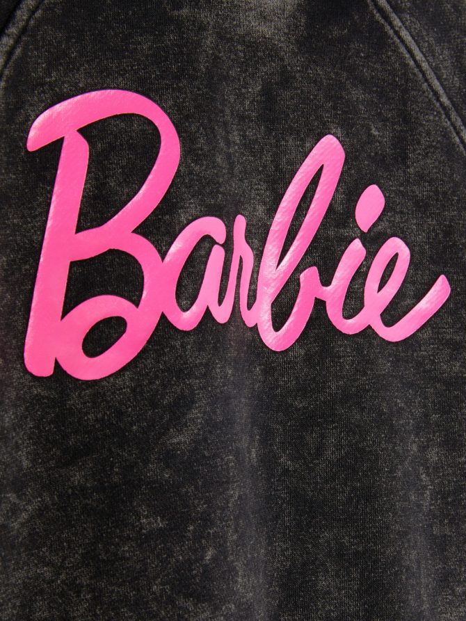 Kids' Barbie Acid Wash Sweatshirt - Image 3