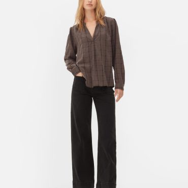 Check Blouse