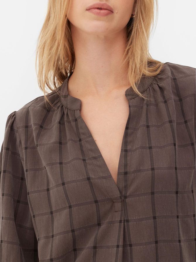 Check Blouse - Image 3