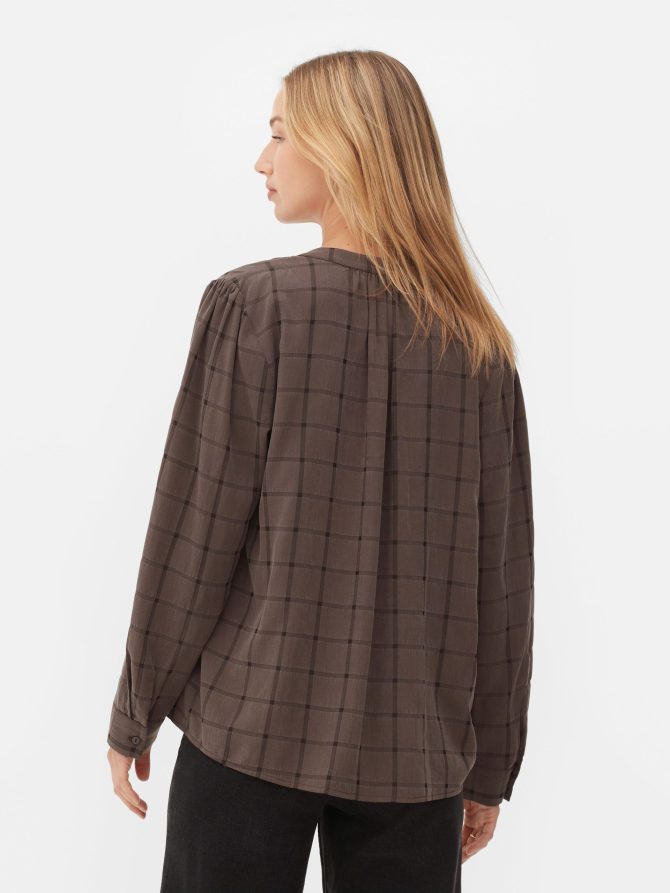 Check Blouse - Image 4