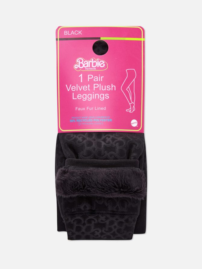 Barbie The Movie Plush Leggings - Image 3