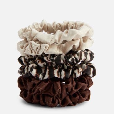 6-Pack Multi Micro Scrunchies