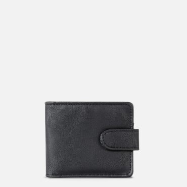 Faux Leather Clasp Wallet