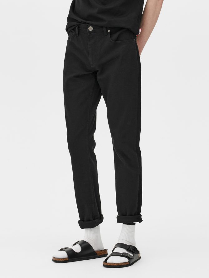 Slim Fit Twill Jeans - Image 2