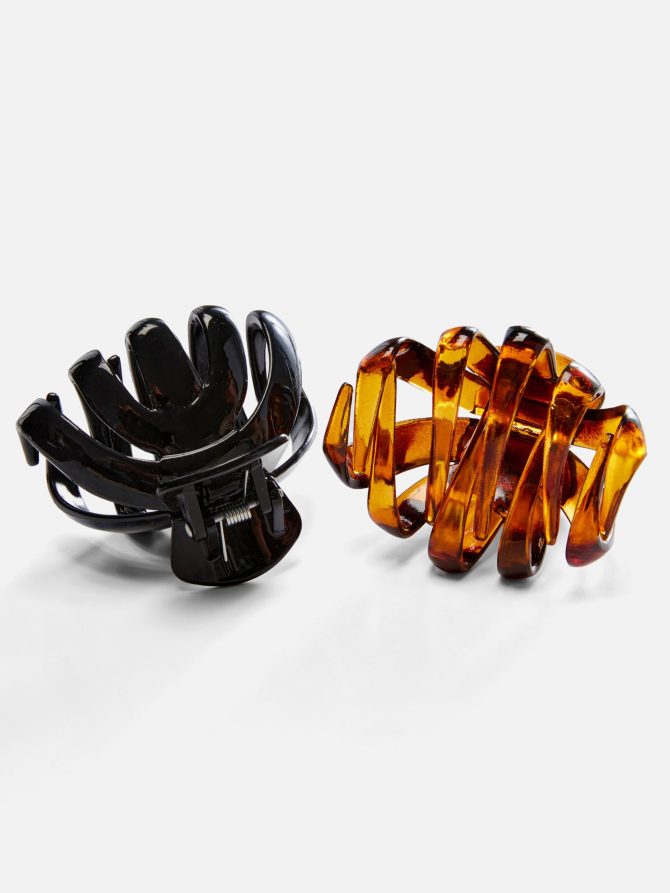 2-Pack Claw Hair Clips
