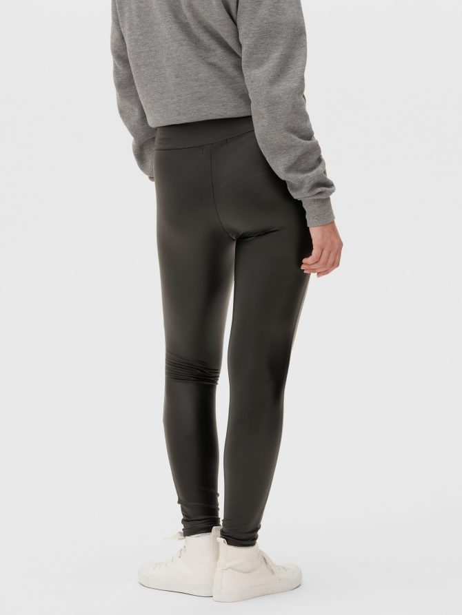 Faux Leather Leggings - Image 4